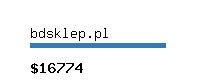 bdsklep.pl Website value calculator