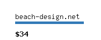 beach-design.net Website value calculator