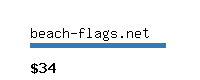 beach-flags.net Website value calculator