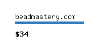 beadmastery.com Website value calculator