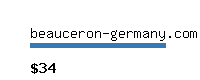 beauceron-germany.com Website value calculator