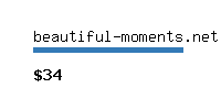 beautiful-moments.net Website value calculator