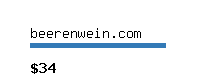 beerenwein.com Website value calculator