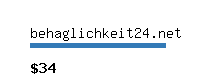 behaglichkeit24.net Website value calculator