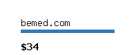 bemed.com Website value calculator