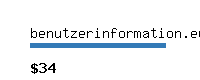 benutzerinformation.eu Website value calculator