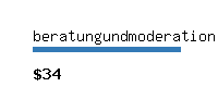 beratungundmoderation.com Website value calculator