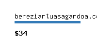 bereziartuasagardoa.com Website value calculator