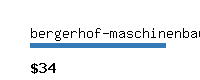 bergerhof-maschinenbau.com Website value calculator