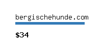 bergischehunde.com Website value calculator