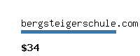 bergsteigerschule.com Website value calculator