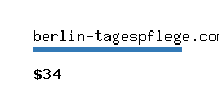 berlin-tagespflege.com Website value calculator