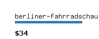 berliner-fahrradschau.com Website value calculator