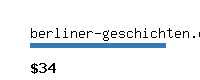 berliner-geschichten.com Website value calculator