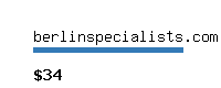 berlinspecialists.com Website value calculator