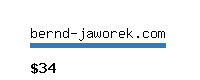 bernd-jaworek.com Website value calculator