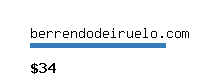 berrendodeiruelo.com Website value calculator