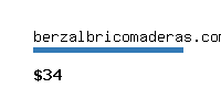 berzalbricomaderas.com Website value calculator