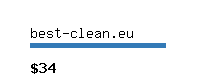 best-clean.eu Website value calculator