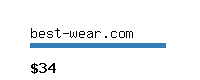 best-wear.com Website value calculator