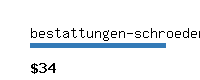 bestattungen-schroeder.com Website value calculator