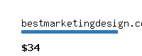 bestmarketingdesign.com Website value calculator