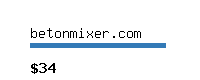 betonmixer.com Website value calculator