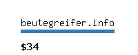 beutegreifer.info Website value calculator