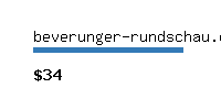 beverunger-rundschau.com Website value calculator