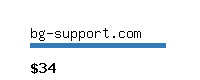 bg-support.com Website value calculator