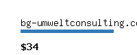 bg-umweltconsulting.com Website value calculator