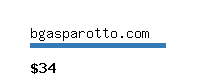 bgasparotto.com Website value calculator