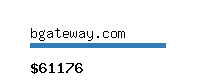 bgateway.com Website value calculator