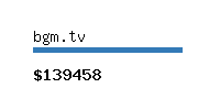 bgm.tv Website value calculator