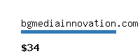 bgmediainnovation.com Website value calculator