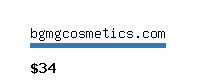 bgmgcosmetics.com Website value calculator