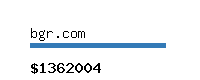 bgr.com Website value calculator