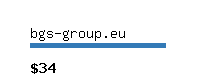 bgs-group.eu Website value calculator