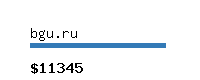 bgu.ru Website value calculator