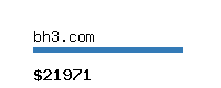 bh3.com Website value calculator