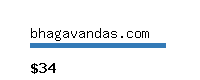 bhagavandas.com Website value calculator