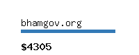 bhamgov.org Website value calculator