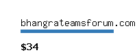 bhangrateamsforum.com Website value calculator