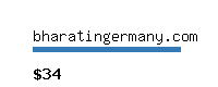 bharatingermany.com Website value calculator