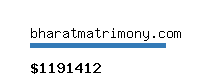 bharatmatrimony.com Website value calculator