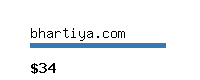 bhartiya.com Website value calculator