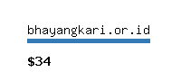 bhayangkari.or.id Website value calculator