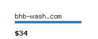 bhb-wash.com Website value calculator