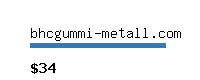 bhcgummi-metall.com Website value calculator