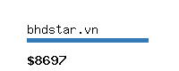 bhdstar.vn Website value calculator